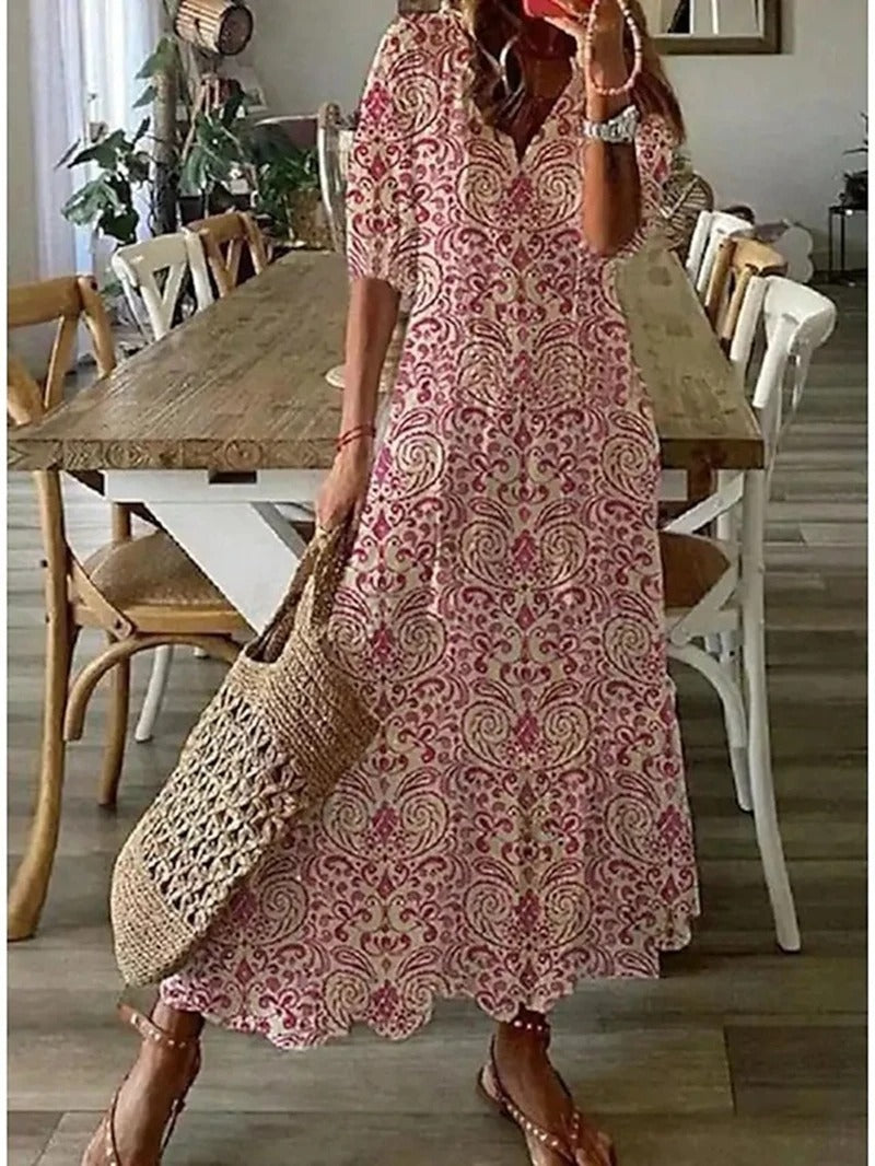 Tayla | Bohemian Flow Maxi Dress for Women
