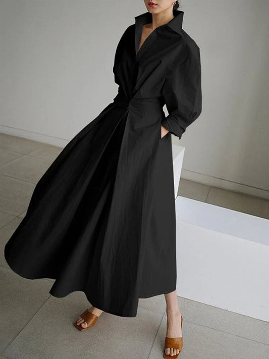 Rylie | Vintage Elegance Midi Dress for Women