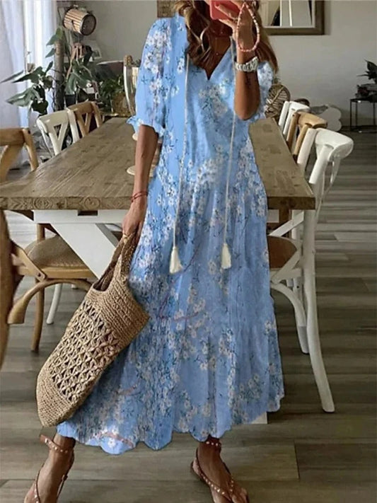 Tayla | Bohemian Flow Maxi Dress for Women