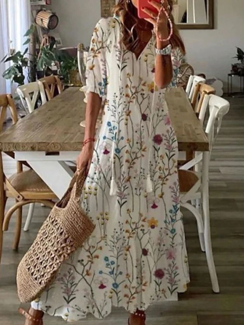 Tayla | Bohemian Flow Maxi Dress for Women
